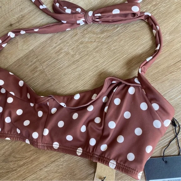Reformation Betty Polka dot bikini top - Picture 5 of 6